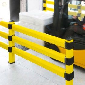 Máxima resistencia contra choques producidos por vehículos pesados