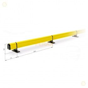 Tramos estándar de L1500xH140 o L2000xH200 mm (sistema modular flexible)