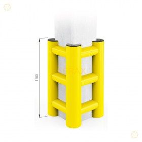 Disponible para pilares de 500x500, 600x600 y 700x700 mm