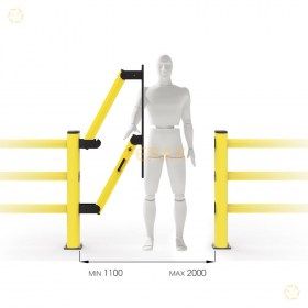 Longitudes disponibles 1100 mm, 1500 mm y 2000 mm (simple y doble)
